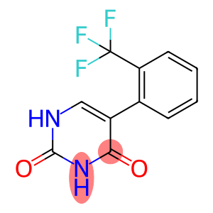 (2,4)-Dihydroxy-5-(2-trifluoromethylphenyl)pyrimidine