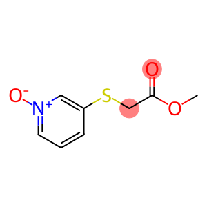 Acetic acid, [(1-oxido-3-pyridinyl)thio]-, methyl ester (9CI)