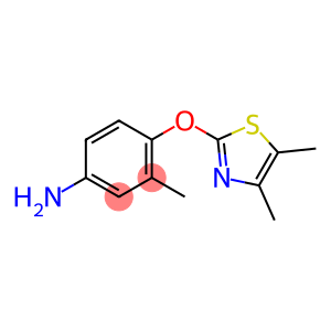 Benzenamine, 4-[(4,5-dimethyl-2-thiazolyl)oxy]-3-methyl-