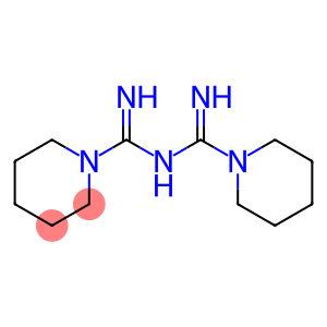 1-Piperidinecarboximidamide, N-(imino-1-piperidinylmethyl)-