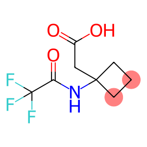 2-(1-(2,2,2-Trifluoroacetamido)cyclobutyl)acetic acid