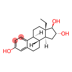 Gona-1,3,5(10)-triene-3,16,17-triol, 13-ethyl-, (16α,17β)-(±)- (9CI)