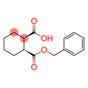 1,2-Cyclohexanedicarboxylic acid, 1-(phenylmethyl) ester, (1S,2R)-