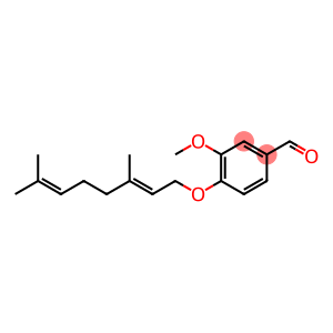 Benzaldehyde, 4-[[(2E)-3,7-dimethyl-2,6-octadien-1-yl]oxy]-3-methoxy-