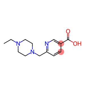 3-Pyridinecarboxylic acid, 6-[(4-ethyl-1-piperazinyl)methyl]-