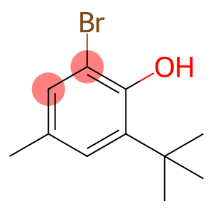 Phenol, 2-bromo-6-(1,1-dimethylethyl)-4-methyl-