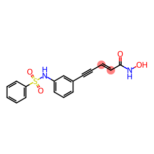 (E)-N-hydroxy-5-(3-(phenylsulfonaMido)phenyl)pent-2-en-4-ynaMide