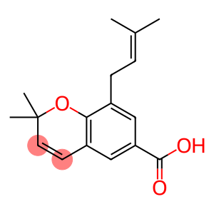 2,2-Dimethyl-8-prenylchromene 6-carboxylic acid