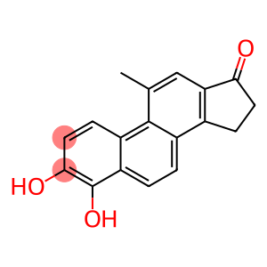 17H-Cyclopenta[a]phenanthren-17-one, 15,16-dihydro-3,4-dihydroxy-11-methyl- (9CI)