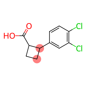 2-(3,4-dichlorophenyl)cyclobutanecarboxylic acid
