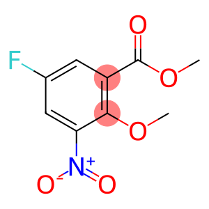 METHYL 5-FLUORO-2-METHOXY-3-NITROBENZOATE