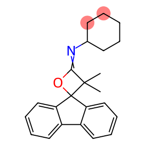 N-Cyclohexyl-3',3'-dimethylspiro[9H-fluorene-9,2'-oxetan]-4'-imine