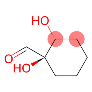 Cyclohexanecarboxaldehyde, 1,2-dihydroxy-, (1R-cis)- (9CI)