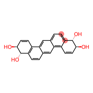 trans,trans-3,4:10,11-Tetrahydroxy-3,4,10,11-tetrahydro-dibenz(a,h)ant hracene