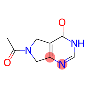 4H-Pyrrolo[3,4-d]pyrimidin-4-one,6-acetyl-3,5,6,7-tetrahydro-