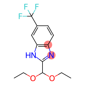 2-(二乙氧基甲基)-6-(三氟甲基)苯并咪唑