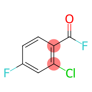 Benzoyl fluoride, 2-chloro-4-fluoro- (9CI)