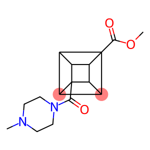 Methyl (2R,3R,4S,5S)-4-(4-methylpiperazine-1-carbonyl)cubane-1-carboxylate