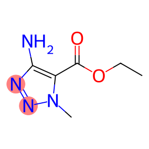 1H-1,2,3-Triazole-5-carboxylic acid, 4-amino-1-methyl-, ethyl ester