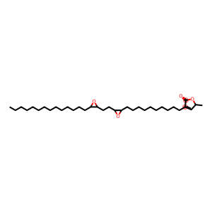 2(5H)-Furanone, 5-methyl-3-[10-[3-[2-(3-tetradecyloxiranyl)ethyl]oxiranyl]decyl]- (9CI)