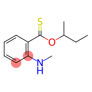 Benzenecarbothioic acid, 2-(methylamino)-, S-butyl ester