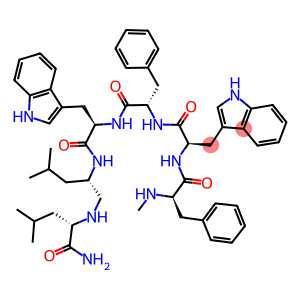 [METHYL-D-PHE 6, D-TRP 7,9, LEU 10-PSI(CH2NH)LEU 11]-SUBSTANCE P FRAGMENT 6-11