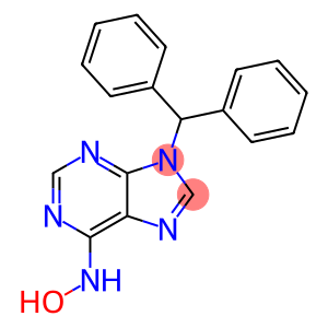 N-(9-Benzhydryl-9H-purin-6-yl)hydroxylamine