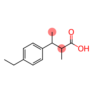 Benzenepropanoic acid, 4-ethyl-α,β-dimethyl-
