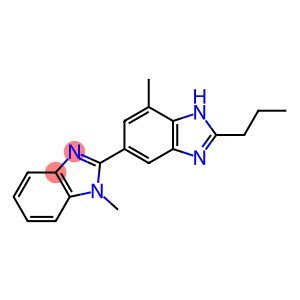 1H-BENZIMIDAZOL-2-N-PROPYL-4-METHYL-6-(1-METHYL BENZIMIDAZOL)-2-YL