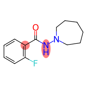 N-(1-azepanyl)-2-fluorobenzamide