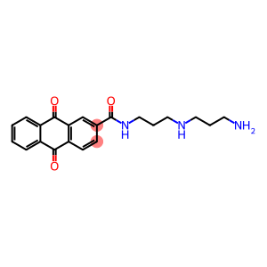 2-Anthracenecarboxamide, N-[3-[(3-aminopropyl)amino]propyl]-9,10-dihydro-9,10-dioxo-