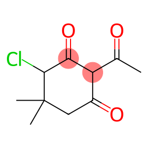 2-ACETYL-4-CHLORO-5,5-DIMETHYL-CYCLOHEXANE-1,3-DIONE