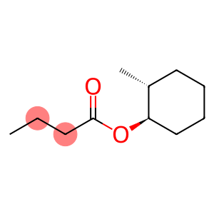 Butanoic acid, 2-methylcyclohexyl ester, trans-