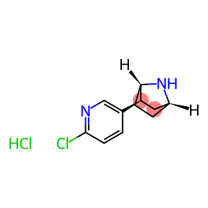 CMI  488,  exo-(+)-1R,2R,4S-2-(6-Chloro-3-pyridinyl)-7-azabicyclo[2.2.1]heptane  hydrochloride,  exo-(+)-2-(6-Chloro-3-pyridinyl)-7-azabicyclo[2.2.1]heptane  hydrochloride