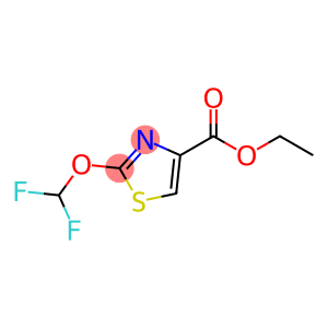 4-Thiazolecarboxylicacid,2-(difluoromethoxy)-,ethylester(9CI)