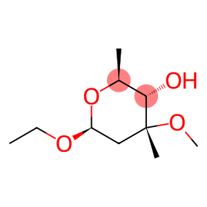 ba-L-ribo-Hexopyranoside, ethyl 2,6-dideoxy-3-C-methyl-3-O-methyl- (9CI)