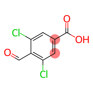 Benzoic acid, 3,5-dichloro-4-formyl-