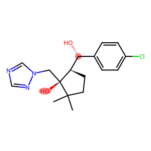 Benzenemethanol, 4-chloro-α-[(1R,2S)-2-hydroxy-3,3-dimethyl-2-(1H-1,2,4-triazol-1-ylmethyl)cyclopentyl]-, (αS)-rel-