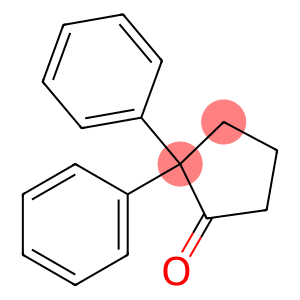 Cyclopentanone, 2,2-diphenyl-