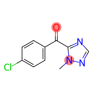 METHANONE, (4-CHLOROPHENYL)(1-METHYL-1H-1,2,4-TRIAZOL-5-YL)-