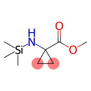 Cyclopropanecarboxylic acid, 1-[(trimethylsilyl)amino]-, methyl ester (9CI)