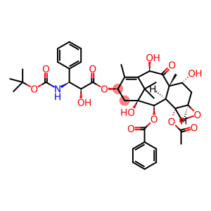 (2b,5b,7a,10b,13a)-4-Acetoxy-13-(((2R,3S)-3-[(tert-butoxycarbonyl)amino]-2-hydroxy-3-phenylpropanoyl)oxy)-1,7,10-trihydroxy- 9-oxo-5,20-epoxytax-11-en-2-yl Benzoate