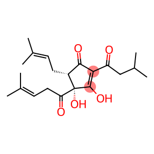 2-Cyclopenten-1-one, 3,4-dihydroxy-5-(3-methyl-2-buten-1-yl)-2-(3-methyl-1-oxobutyl)-4-(4-methyl-1-oxo-3-penten-1-yl)-, (4R,5S)-