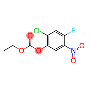 2-氯-4-氟-5-硝基苯基碳酸乙酯