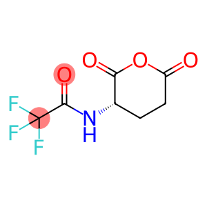 Acetamide, 2,2,2-trifluoro-N-[(3S)-tetrahydro-2,6-dioxo-2H-pyran-3-yl]-