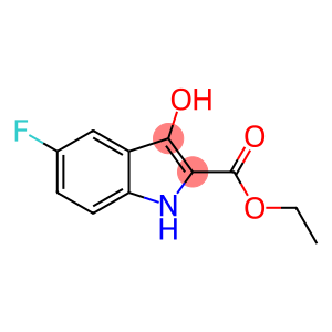 ethyl 5-fluoro-3-hydroxy-1H-indole-2-carboxylate