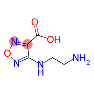 3-(β-aminoethylamino)-1,2,5-oxadiazole-4-carboxylic acid