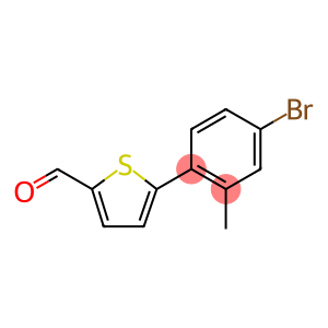 5-(4-Bromo-2-methylphenyl)thiophene-2-carbaldehyde