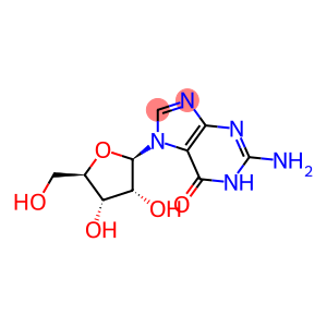 7-beta-ribofuranosylguanine