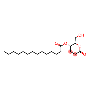 D-erythro-Hexonic acid, 2,3-dideoxy-, δ-lactone, 4-tetradecanoate